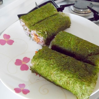 変わった海苔で太巻き☆